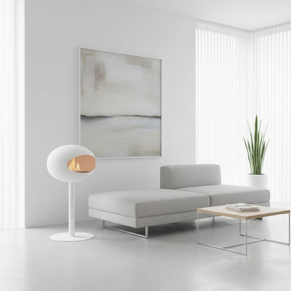 Cocoon Fires Blanc Pedestal
