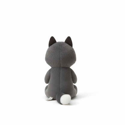 Peluche Loup de Noël -Le Loup mal Aimé